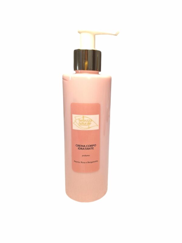 Crema Corpo Nutriente e Idratante alla Rosa, Bergamotto e Peonia