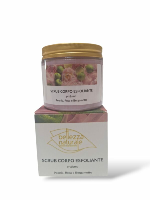 Scrub Corpo Rosa Peonia e Bergamotto