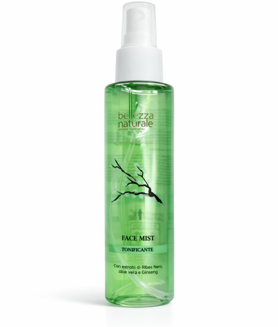 Face Mist Tonificante Naturale | Spray Viso Idratante e Rinfrescante con Aloe e Ginseng